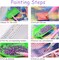 Large Mountain Diamond Painting Kit for Adults – 5D Full Drill DIY Crystal Rhinestone Diamond Art 12x30 Inch Home Wall Decor